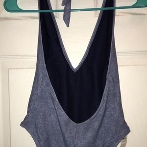 One piece bathing suit